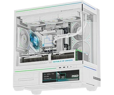 DĖMESIO! PAŽEISTA PAKUOTĖ! Thermalright TL-M10W Vision Kompiuterio Korpusas | Baltas