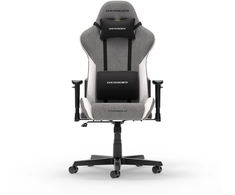 DXRacer Formula Series L Pilkas &amp; Baltas Fabric (Pilka Balta Medžiaginė) Kėdė
