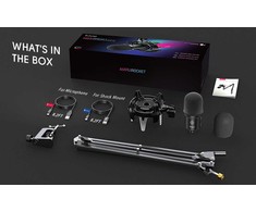 Fifine Technology FIFINE K651 RGB Juodas (Juodas) Dinaminio Mikrofono Komplektas