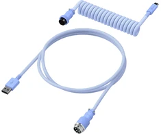HyperX Coiled Cable USB Type-C Klaviatūros Laidas | Light Violetinė