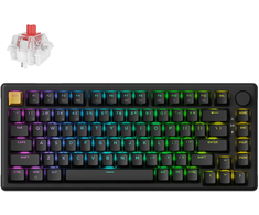 Keychron J2 Wireless (KJ2-H1) - US išdėstymas - Hot-Swappable Super Raudona - Juodas (Juoda) Mechaninė Belaidė Žaidimų Klaviatūra
