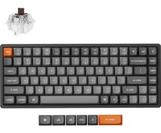 Klaviatūra Keychron K2 Max 75% Brown Switch RGB Juodas