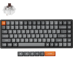 Klaviatūra Keychron K2 Max 75% Brown Switch RGB Juodas