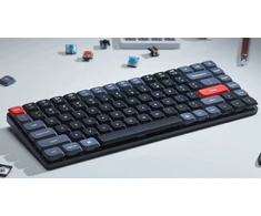 Keychron K3 Max Wireless (K3M-H3) - US išdėstymas - Hot-Swappable Low Profile Gateron Brown - Juodas (Juoda) Mechaninė Belaidė Žaidimų Klaviatūra