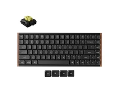 Keychron K3 Ultra Wireless Belaidė Žaidimų Klaviatūra | Juodas, Keychron Milk POM Banana