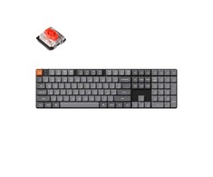 Keychron K5 Max Wireless Belaidė Žaidimų Klaviatūra | Juodas, Gateron Raudona