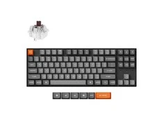 Keychron K8 Max QMK/VIA Wireless RGB – US išdėstymas – Hot-Swappable Super Brown (K8M-H3) Belaidė Žaidimų Klaviatūra