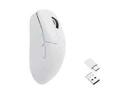 Keychron M2 Wireless (1000Hz) Baltas Belaidė Žaidimų Pelė baltos spalvos (M2-A3)