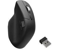 Keychron M6 Silent Wireless Belaidė Pelė | Juodas
