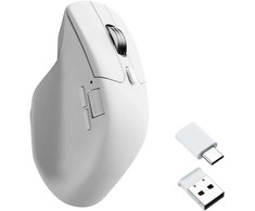 Keychron M6 Silent Wireless Belaidė Žaidimų Pelė | Baltas