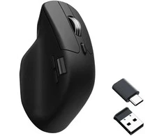 Keychron M6 Silent Wireless (M6S-A1) 1000Hz Juodas (Juoda) Belaidė Žaidimų Pelė