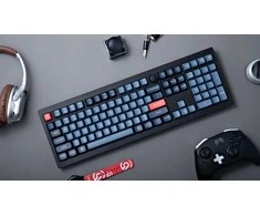 Klaviatūra Keychron V6 MAX Full Size Banana Switch Juodas