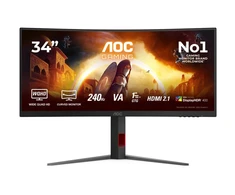Klaviatūra AOC CU34G4Z Monitorius | 34", UWQHD, Curved VA, 240 Hz