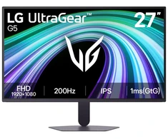 Klaviatūra LG UltraGear G5 27G523B-B.AEU Monitorius | 27", FHD, IPS, 240 Hz