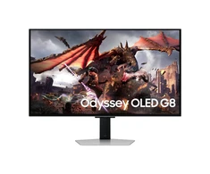 Klaviatūra SAMSUNG Odyssey G8 LS32DG802SUXDU Monitorius | 32", UHD, OLED, 240 Hz