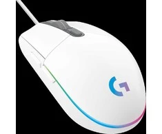 Logitech G102 Lightsync Žaidimų Pelė | Baltas