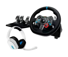 Logitech G29 Driving Force Žaidimų Vairas + Astro A10 Ausinės