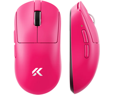 MCHOSE A7 V2 Ultra Wireless Rose Raudona (Rožinė) Belaidė Žaidimų Pelė