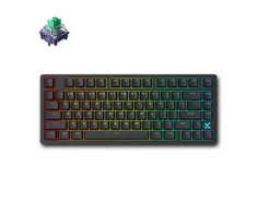 MCHOSE Jet 75 laidinė magnetinė žaidimų klaviatūra | US | Kailh God Switch | Juodas