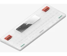 NuPhy Air96 V2 Wireless Belaidė Žaidimų Klaviatūra | Ionic Baltas, Gateron Moss