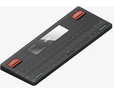 NuPhy Air96 V2 Wireless Belaidė Žaidimų Klaviatūra | Basalt Juodas, Gateron Aloe