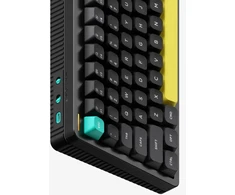 NuPhy Halo96 V2 IO Wireless Belaidė Žaidimų Klaviatūra | Obsidian Juodas, Brown Max