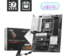 MSI PRO B850-P WIFI Pagrindinė Plokštė | ATX, AM5, DDR5