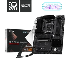 MSI PRO B850-S WIFI6E Pagrindinė Plokštė | ATX, AM5, DDR5