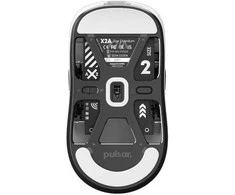 Pulsar X2-A Ambidextrious žaidimų pelė mini, balta PX2A13