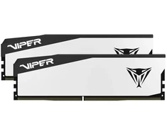 VIPER Gaming Elite 5 32GB DDR5 RAM Atmintis | 6400 MT/s, CL32, 2x16GB, Baltas/Juodas