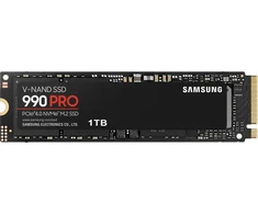 Kietasis vidinis diskas Samsung 990 PRO 1000 GB, SSD form factor M.2 2280, SSD sąsaja PCIe Gen4x4, Rašymo greitis 6900 MB/s, Skaitymo greitis 7450 MB/s
