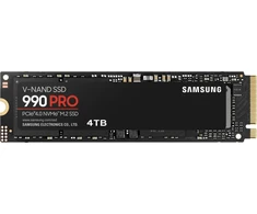 Kietasis diskas Samsung 990 PRO, 4000 GB, SSD form factor M.2 2280, SSD sąsaja NVMe, Skaitymo greitis 7450 MB/s, Rašymo greitis 6900 MB/s