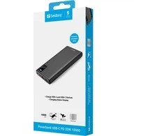 SANDBERG Powerbank USB-C PD 20W 10000 Išorinė Baterija