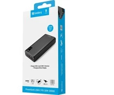 SANDBERG Powerbank USB-C PD 20W 20000 Išorinė Baterija