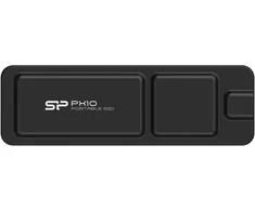 Kietasis diskas SILICON POWER PX10 Portable Nešiojamas SSD | Juodas, 2TB