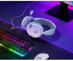 SteelSeries Arctis Nova 1 Žaidimų Ausinės | Baltas