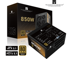 Thermalright KG-850 - 850W 80Plus Gold ATX 3.1 PSU Maitinimo Blokas