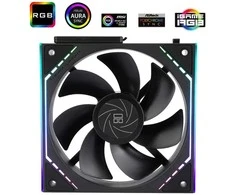 Thermalright TL-M12QR PWM ARGB Ventiliatorius | Juodas