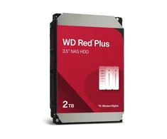 WD Raudona Plus NAS HDD Kietasis Diskas | 2TB, 3.5", SATA