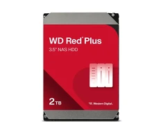 WD Raudona Plus NAS HDD Kietasis Diskas | 2TB, 3.5", SATA