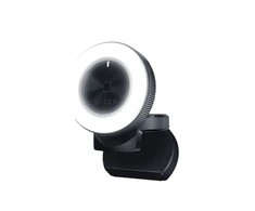 Internetinė kamera Razer Kiyo - Streaming Camera with Ring Lighting (USB Webcam, HD Video 720p, 60 FPS, Compatible with Open Broadcaster Software, Xsplit, Autofocus, Camera Clip, Tripod Connection) Juodas