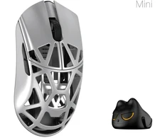 WLMouse Beast X Mini Pro Wireless Belaidė Žaidimų Pelė | Sidabrinis, Solid