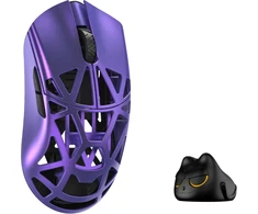 WL Mouse WL Pelė WLMOUSE Beast X Pro Solid Sides Pelė žaidimams, Omron Optinė Switches – Violetinė