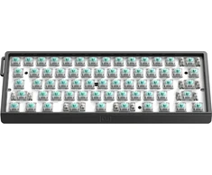 Wooting 60HE V2 Žaidimų Klaviatūra | Juodas, Lekker Tikken, ABS Case