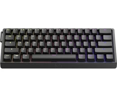 Wooting 60HE V2 Žaidimų Klaviatūra | Juodas, Lekker Tikken, ABS Case