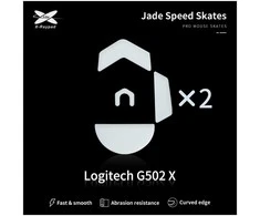 X-Raypad Jade Skates Logitech G502 X Baltas 2 vnt. (Balti) Pakaitiniai Pelė Feet