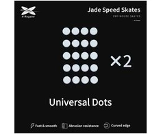 X-Raypad Jade Skates Universal Dots Baltas 40 vnt. (⌀6.5 x 0.8 mm) (Balti) Pakaitiniai Pelė Feet
