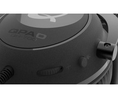 Žaidimų Ausinės QPAD QH700 Juodas (Juodos)