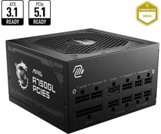 MSI MAG A750GL PCIE5 PSU Maitinimo Blokas | 750W, 80Plus Gold
