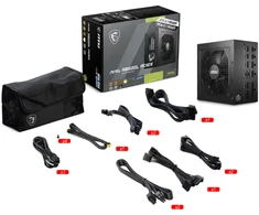MSI MAG A850GL PCIE5 PSU Maitinimo Blokas | 850W, 80Plus Gold